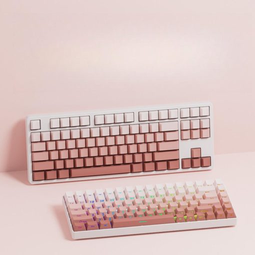 OEM/Cherry Profile Double-Shot PBT Keycap Set - Rouge Gradient - Image 2