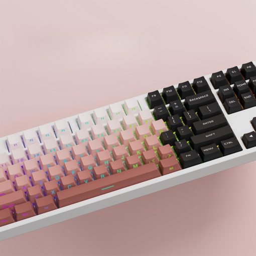 OEM/Cherry Profile Double-Shot PBT Keycap Set - Rouge Gradient - Image 5