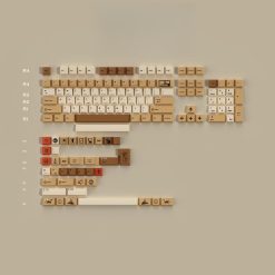 Cherry Profile Dye-Sub PBT Keycap Set - Retro Stamp