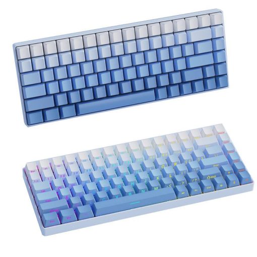 Cherry Profile Double-Shot PBT Keycap Set - Blue Gradient - Image 2