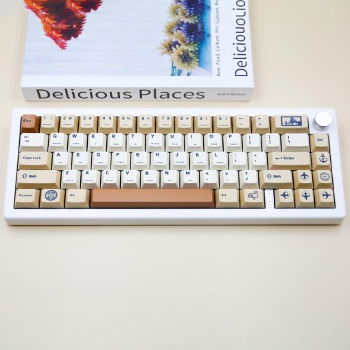 Cherry Profile Dye-Sub PBT Keycap Set - Retro Stamp - Image 2