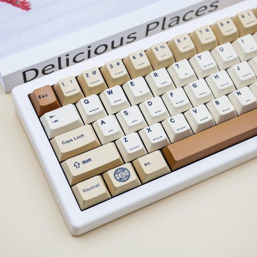Cherry Profile Dye-Sub PBT Keycap Set - Retro Stamp - Image 3