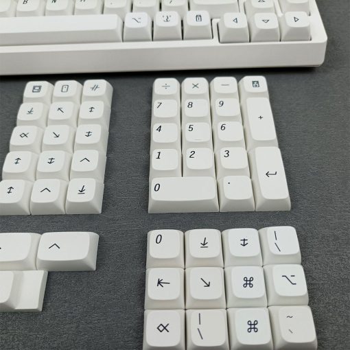 Retro XDA Dye-Sub PBT Keycap Set - Apple Theme - Image 5