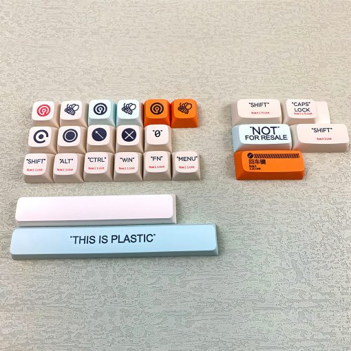 Retro XDA PBT Dye-Sub Keycap Set - This Is Plastic - Image 11