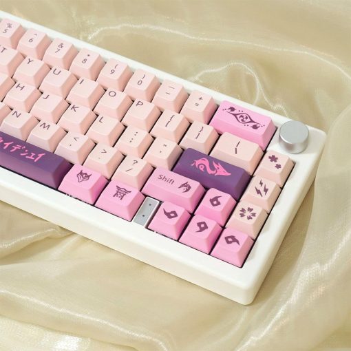 Cherry Profile Dye-Sub PBT Keycap Set - Sacred Sakura - Image 2