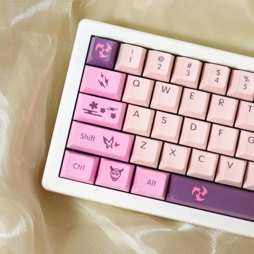 Cherry Profile Dye-Sub PBT Keycap Set - Sacred Sakura - Image 4