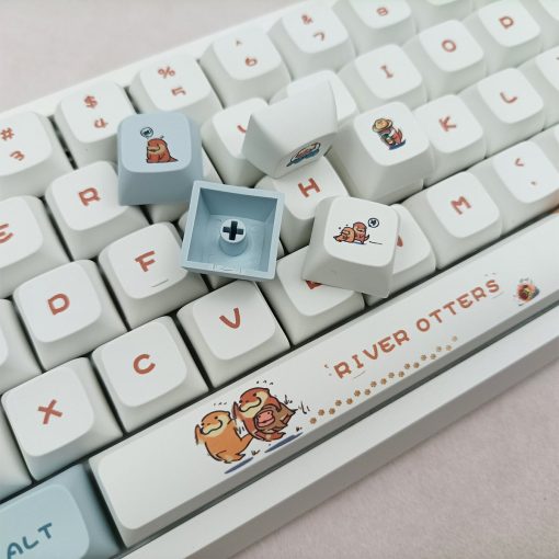 XDA Dye-Sub PBT Keycap Set - Otter - Image 6