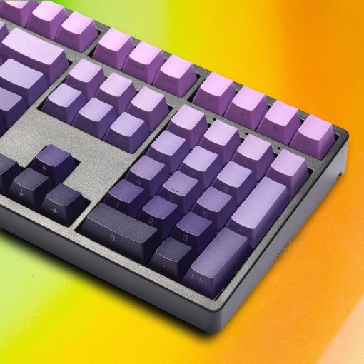 OEM Double-Shot PBT Keycap Set - Purple Gradient - Image 7