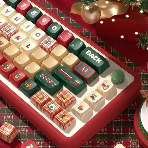 MDA/Cherry Profile PBT Dye-Sub Keycap Set - Christmas Theme 3 - Image 5