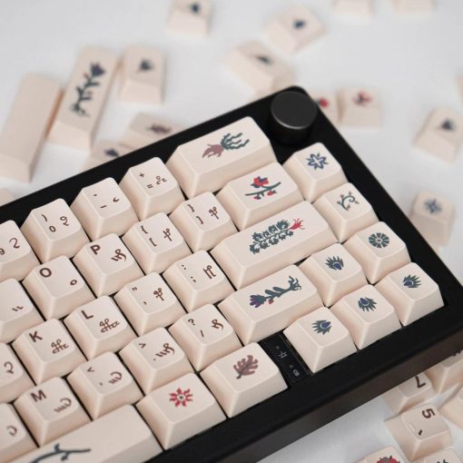 Cherry Profile Dye-Sub PBT Keycap Set - Voynich Manuscript - Image 6