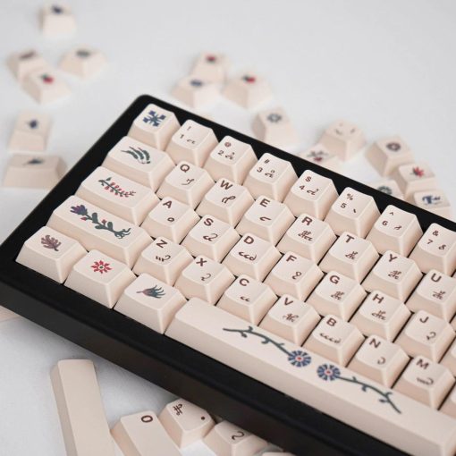 Cherry Profile Dye-Sub PBT Keycap Set - Voynich Manuscript - Image 7