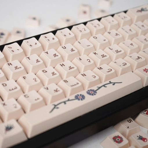 Cherry Profile Dye-Sub PBT Keycap Set - Voynich Manuscript - Image 5