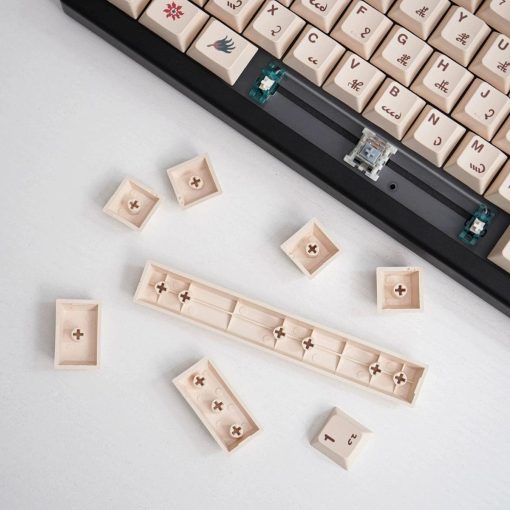 Cherry Profile Dye-Sub PBT Keycap Set - Voynich Manuscript - Image 8