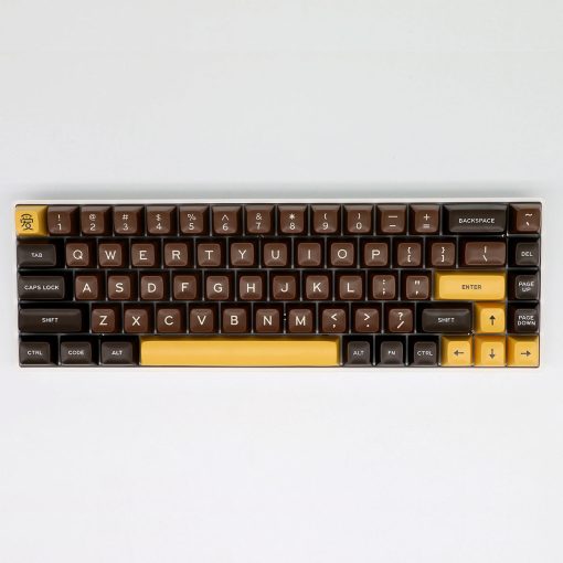 SA Double-Shot ABS Keycap Set - Chocolate - Image 2