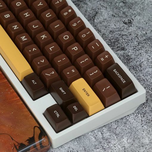 SA Double-Shot ABS Keycap Set - Chocolate - Image 6