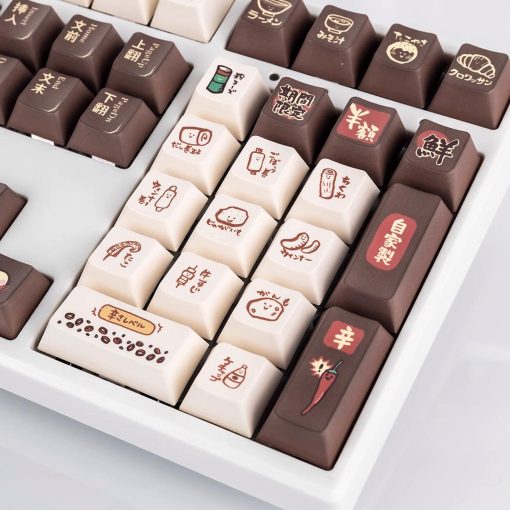 Cherry Profile Dye-Sub PBT Keycap Set -  Barbecue - Image 4