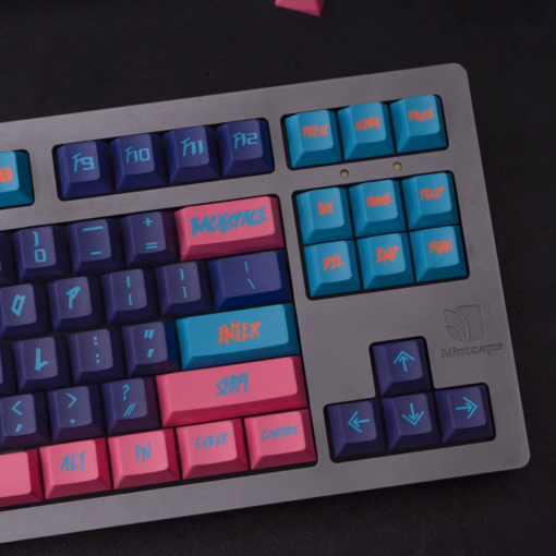 Cherry Profile Dye-Sub PBT Keycap Set - Cyberpunk Pink - Image 6