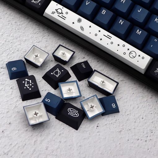 Cherry Profile Dye-Sub PBT Keycap Set - Milky Way Galaxy - Image 9