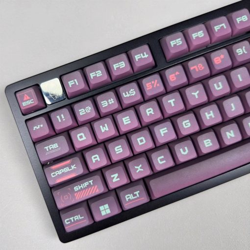 XDA Dye-Sub PBT Keycap Set - Cyberpunk - Image 5