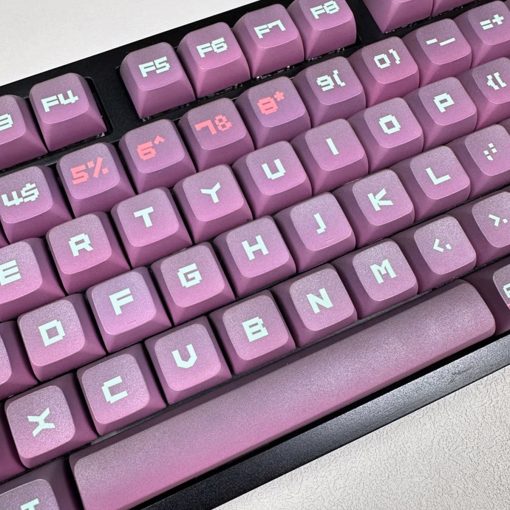 XDA Dye-Sub PBT Keycap Set - Cyberpunk - Image 7