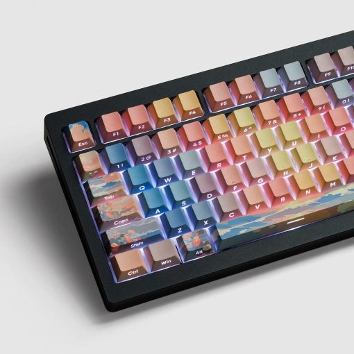 Cherry Profile Dye-Sub  PBT Keycap Set - Sunset - Image 4