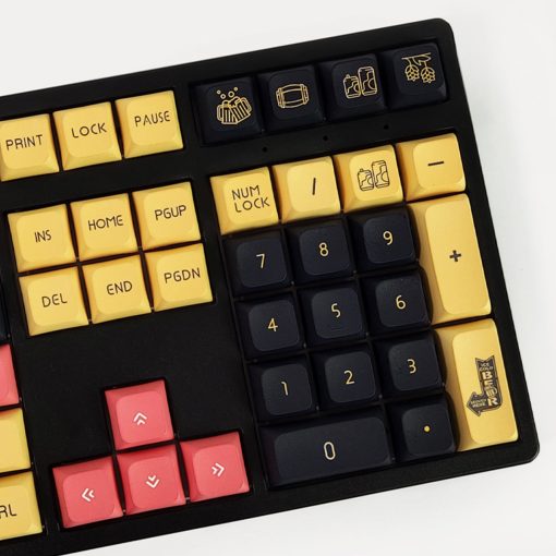 XDA-like Dye-Sub PBT Keycap Set - Craft Beer - Image 4