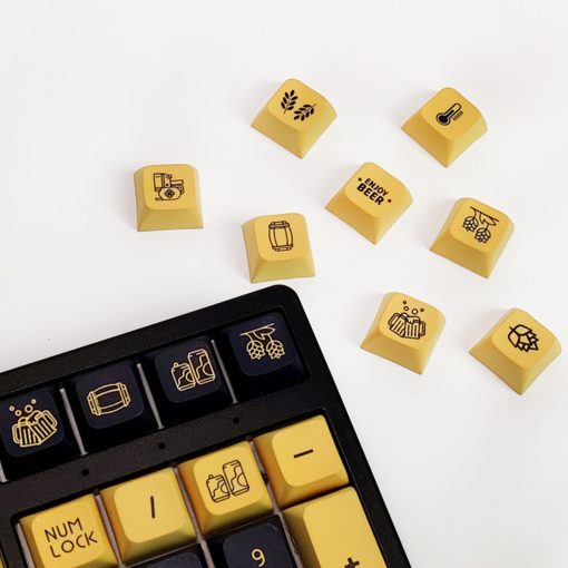 XDA-like Dye-Sub PBT Keycap Set - Craft Beer - Image 6