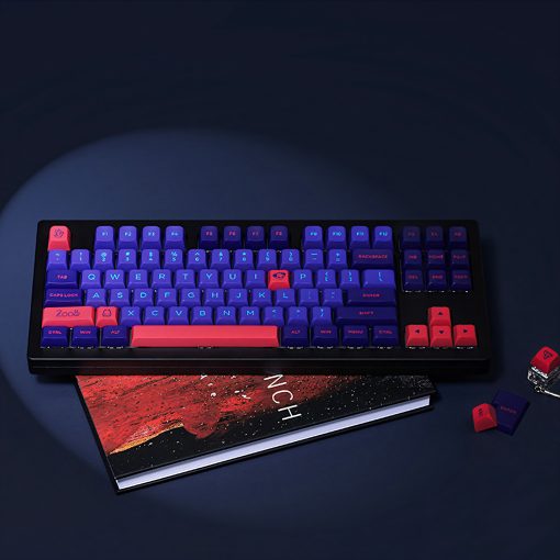 Retro Akko MDA PBT Dye-Sub Keycap Set - Neon - Image 2