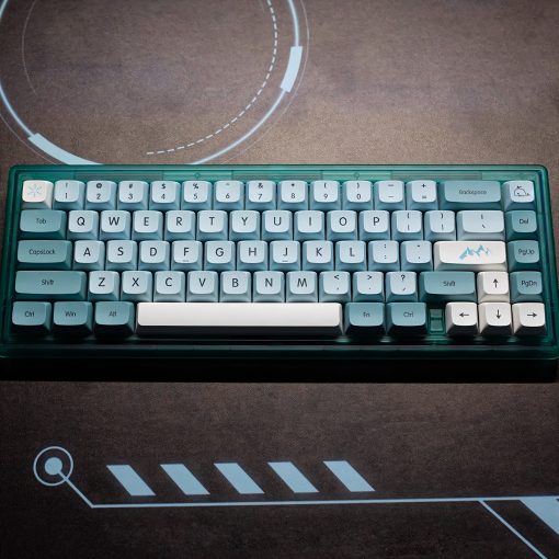 Retro XDA PBT Dye-Sub Keycap Set - Iceberg - Image 2