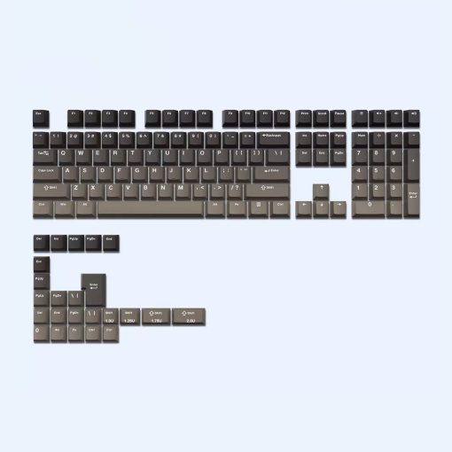 Cherry Profile Double-Shot PBT Keycap Set - Brown Gradient