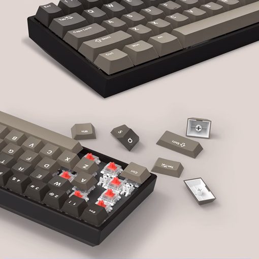 Cherry Profile Double-Shot PBT Keycap Set - Brown Gradient - Image 2