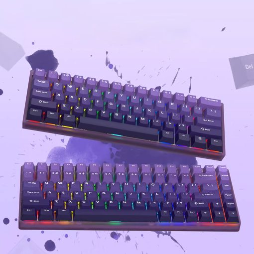 Cherry Profile Double-Shot PBT Keycap Set - Purple Gradient - Image 2