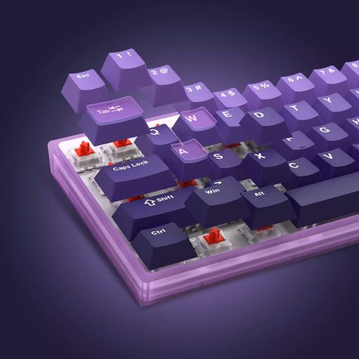 Cherry Profile Double-Shot PBT Keycap Set - Purple Gradient - Image 4