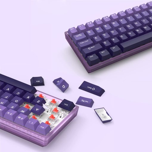 Cherry Profile Double-Shot PBT Keycap Set - Purple Gradient - Image 5