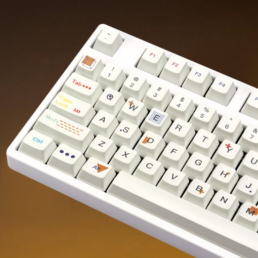 OEM PBT Dye-Sub Keycap PBT Keycap  Set - Memphis R1 - Image 6