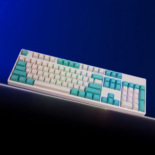 Cherry Profile Dye-Sub PBT Keycap Set - Mars Green - Image 3