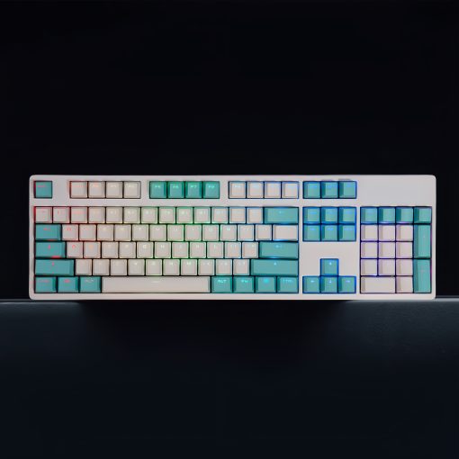 Cherry Profile Dye-Sub PBT Keycap Set - Mars Green - Image 8