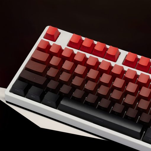 Cherry Double-Shot PBT Keycap Set - Red Gradient - Image 5