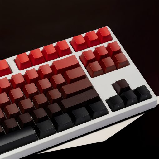 Cherry Double-Shot PBT Keycap Set - Red Gradient - Image 6