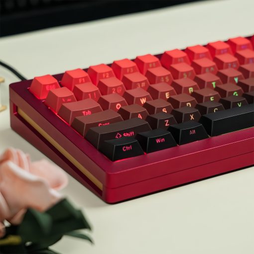 Cherry Double-Shot PBT Keycap Set - Red Gradient - Image 10