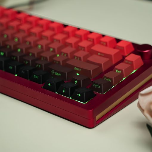 Cherry Double-Shot PBT Keycap Set - Red Gradient - Image 11