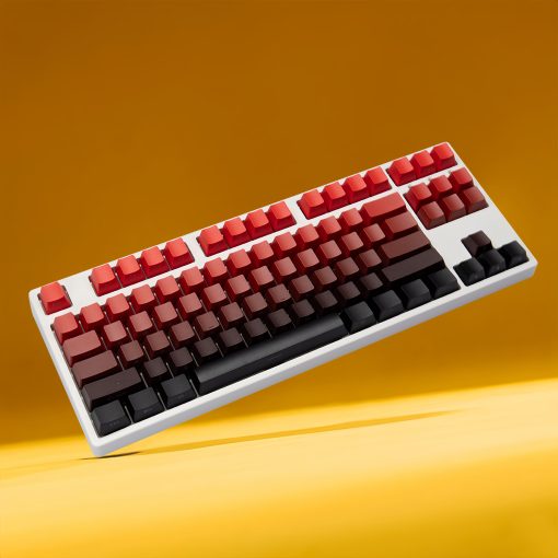 Cherry Double-Shot PBT Keycap Set - Red Gradient - Image 3